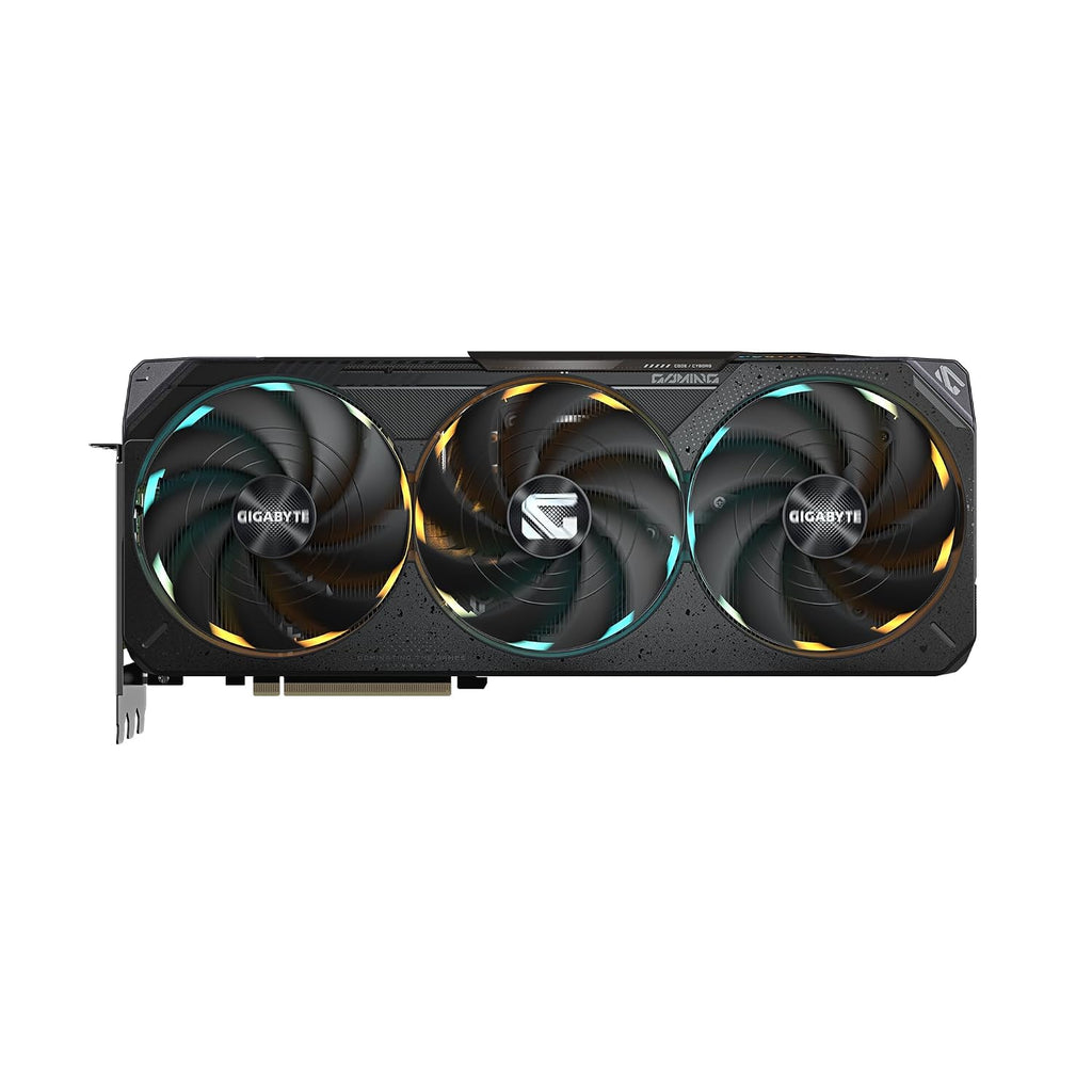 Gigabyte GeForce RTX 5080 Gaming OC 16G GDDR7 Windforce Graphics Card - front view