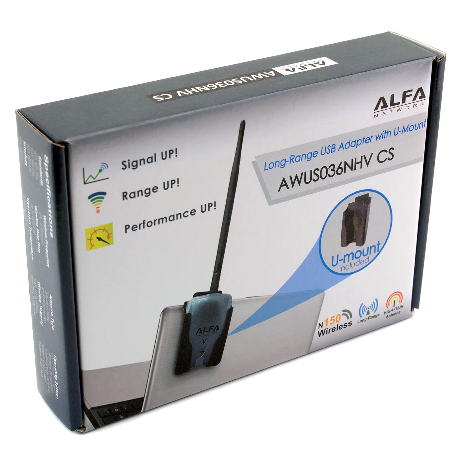 Alfa AWUS036NHV IEEE 802.11/b/g/n wireless Adapter