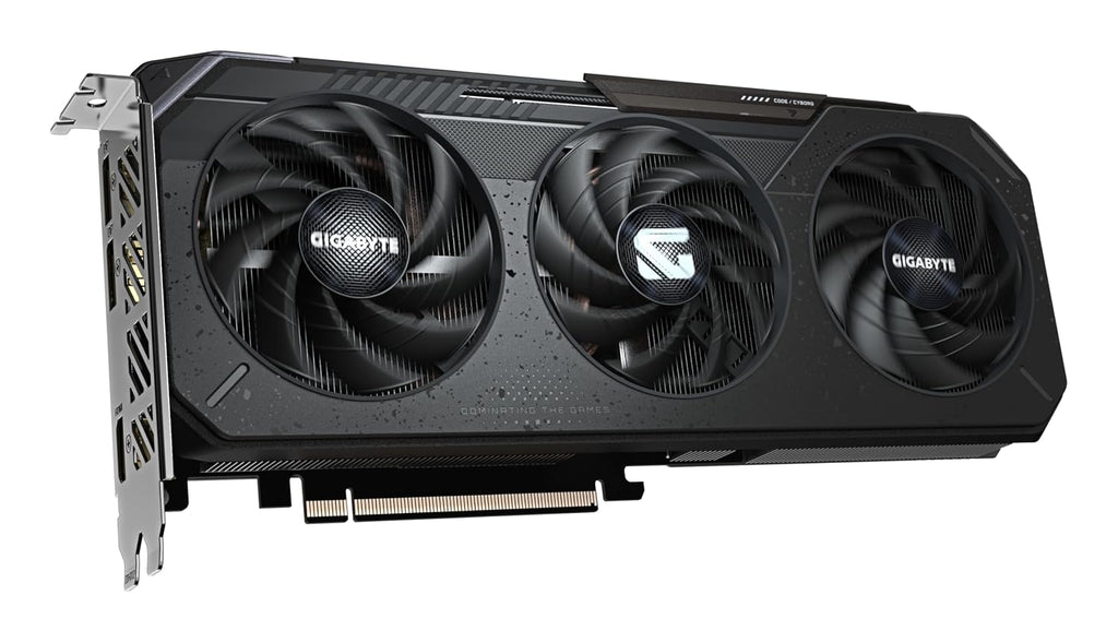 Gigabyte Radeon RX 9060 XT Gaming 16G GDDR6 Graphics Card - angle view