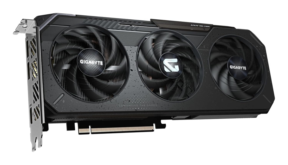 Gigabyte Radeon RX 9060 XT Gaming 16G GDDR6 Graphics Card - angle view