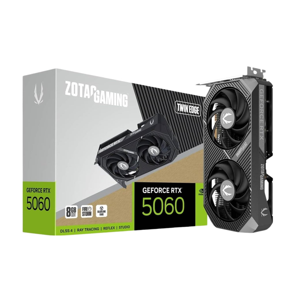 Zotac Gaming GeForce RTX 5060 Twin Edge 8GB GDDR7 Graphics Card - retail box