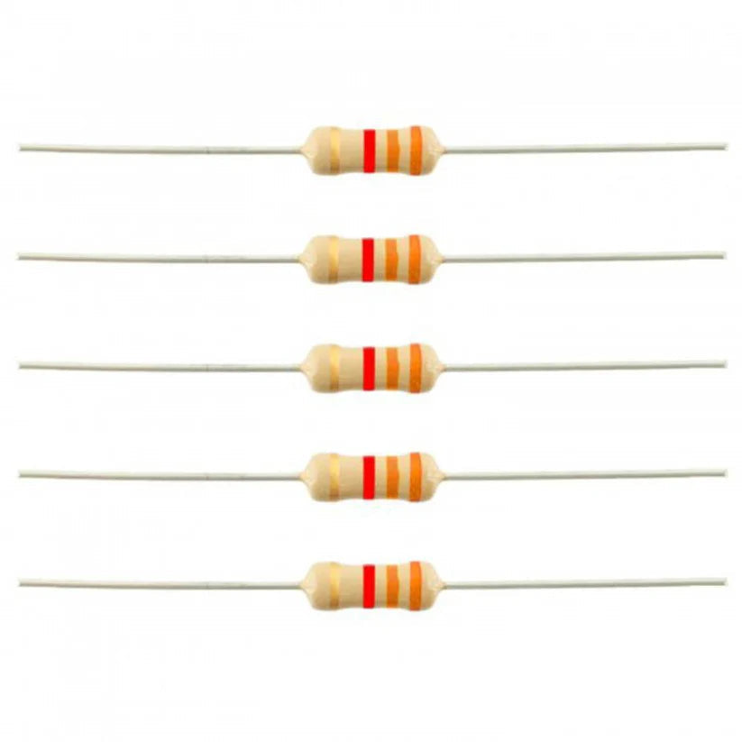 3.3k Ohm Resistor - (Pack of 10) - The Tech Depot