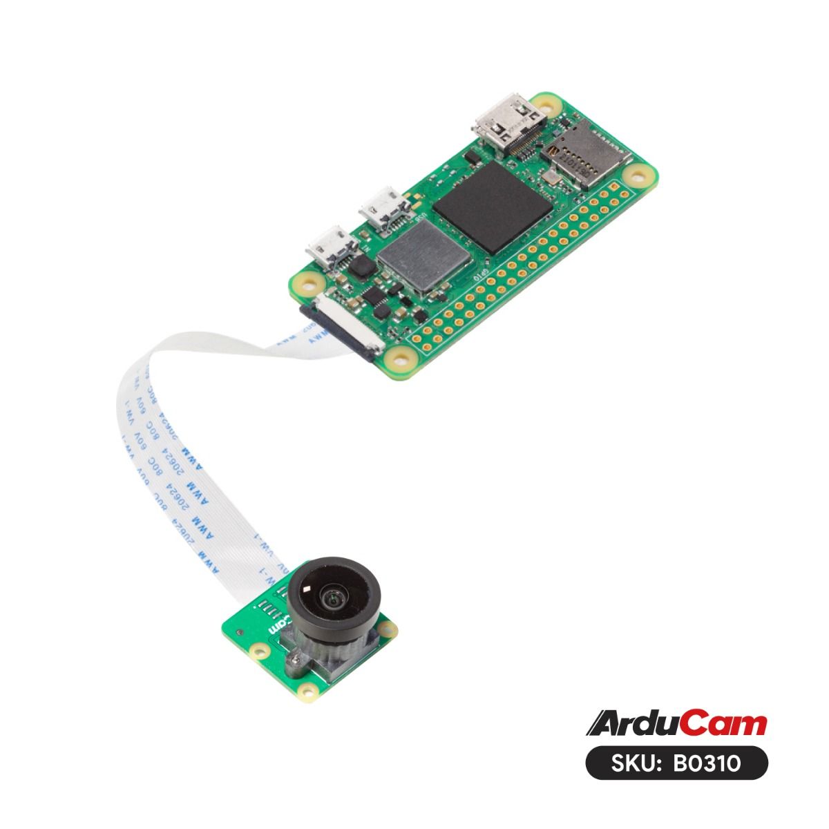 Arducam B0251 MINI High Quality Camera with M12 mount lens for Jetson Nano and Xavier NX