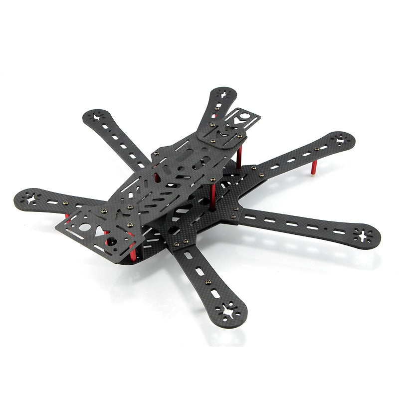 Mini 290 6-Axis FPV Racer Pure Carbon Fiber Hexacopter Frame - The Tech Depot