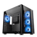 Ant Esports Crystal Black RGB Gaming Cabinet
