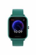 AMAZFIT Unisex 41 mm Bip U Pro Green Dial Silicone LCD Smart Watch - A2008