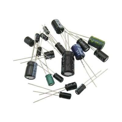 120 Pcs Electrolytic Capacitor Assortment Set Package 12 Values x 10pcs 16V 25V 50V