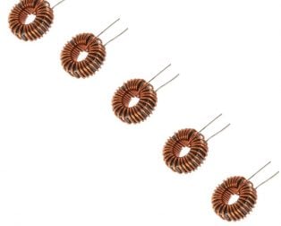 33uH 5A High Current Toroidal DIP Inductor (Pack of 5)-13mm(OD)