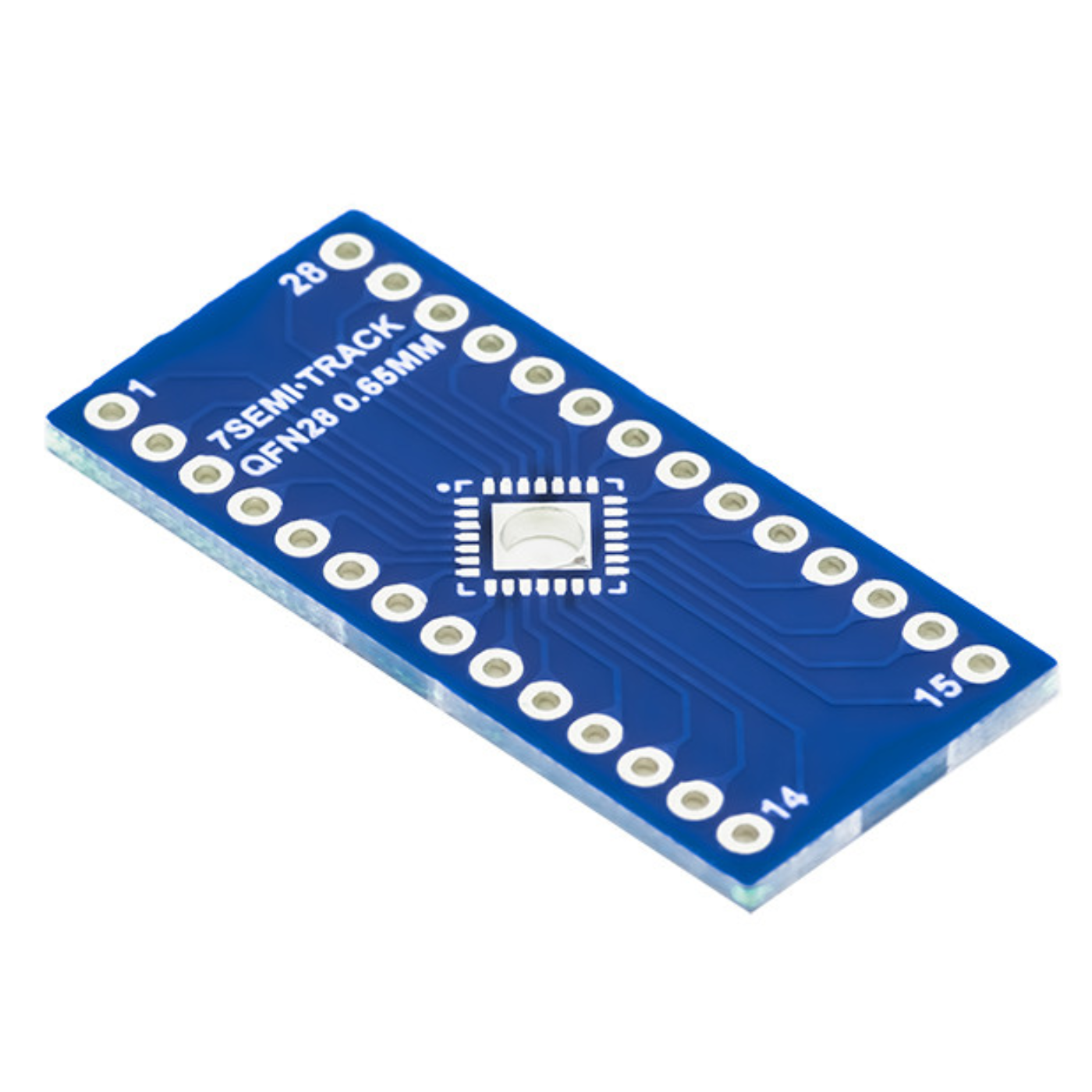 7Semi QFN28 Breakout Board Adapter PCB