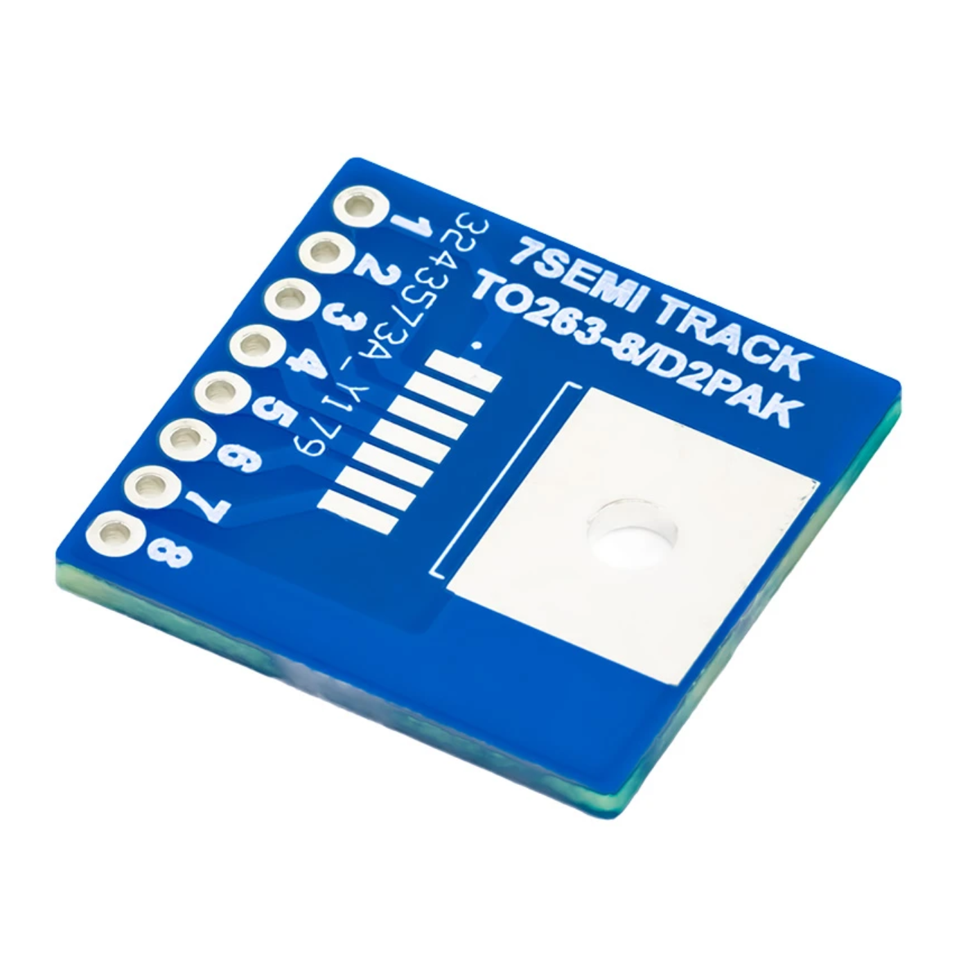7Semi TO-263-8 D2PAK Breakout Board Adapter PCB
