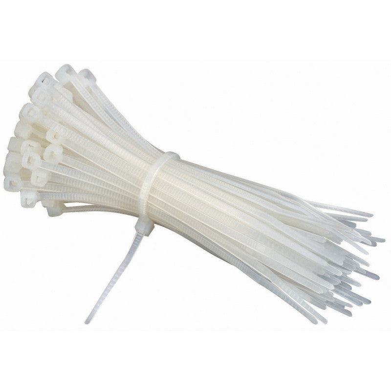 200mm Nylon Cable Tie White 22.7KGs