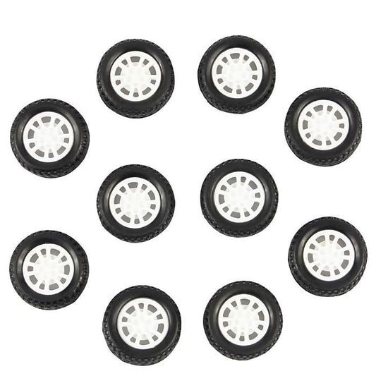 Rubber Hollow Car Wheel (10pcs)