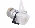 12V Dc Peristaltic Dosing Pump For Aquarium Lab Analytic | 2mm ID x 4mm OD | 5 ~ 40 ml / min