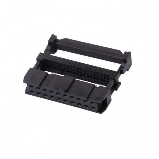 Flat Ribbon Cable Connector - Press Mount - 20 Pin Female - 2.54mm - FRC/ IDC connector