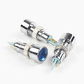 Indicator LED 8mm Waterproof Blue Light Panel Mount