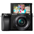 Sony Alpha ILCE 6100L 24.2 MP Mirrorless Digital SLR Camera with 16-50 mm Power Zoom Lens