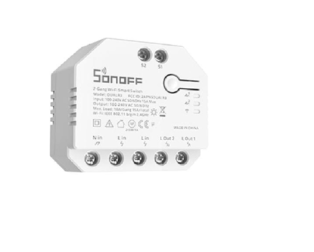 Sonoff Dual R3 2 Channels Smart Home WiFi Mobile Remote Siri Voice Control On Off Switch