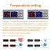 12V STC-3028 Dual Digital Thermostat Temperature Humidity Control