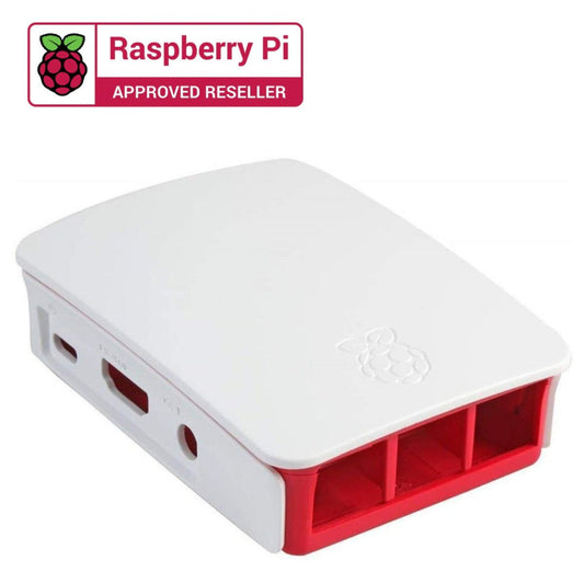 Raspberry Pi 3 Official Case for Model B and B+(White & Pink) - The Tech Depot