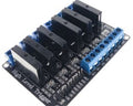 6 Channel 24V Relay Module Solid State High Level SSR DC Control 250V 2A with Resistive