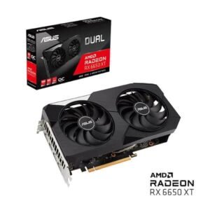 ASUS Radeon RX 6650 XT Dual OC 8GB GDDR6 Graphics Card