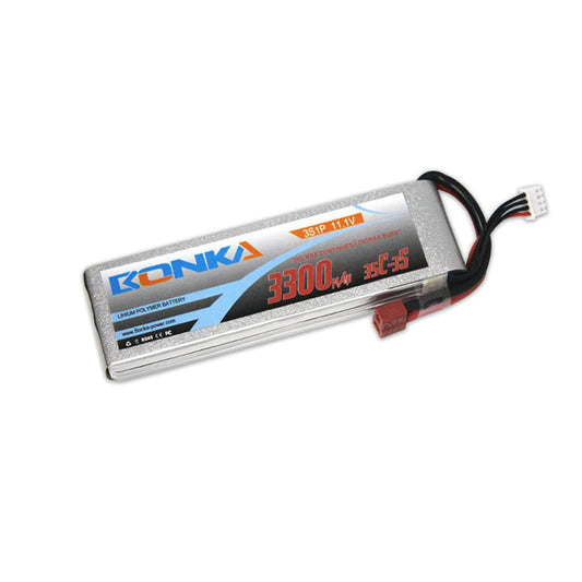 11.1v 3300mAh 35C 3S1P Bonka Lipo Battery