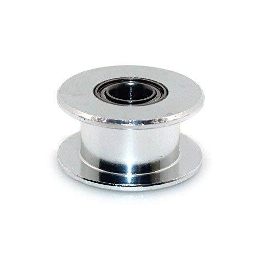 GT2 Perlin Driven Aluminium Pulley - 6mm Belt 5mm Bore
