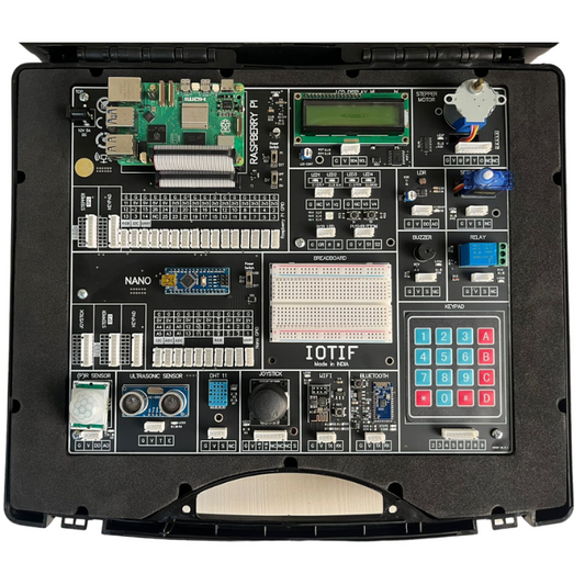 IOTIF - IOT Trainer Kit with Raspberry Pi 5 4GB   kit