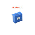 1K ohm ( ? ) single turn trimpot variable resistors 3386P-1-102LF