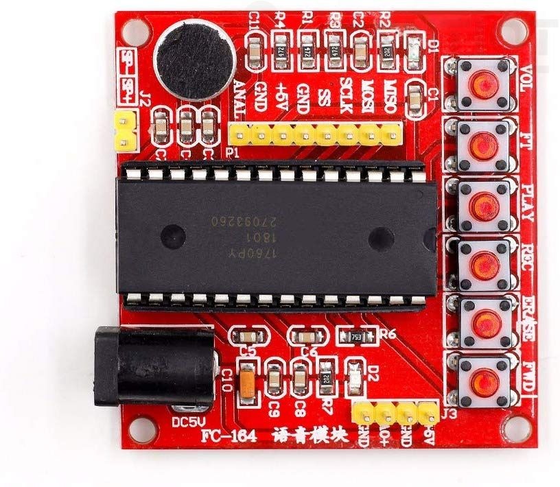 ISD1760 Recording Playback Module - The Tech Depot