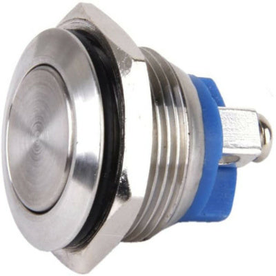16mm ProMax PPS16000NL-01F Meta Push Button Switch Flat Head Latching