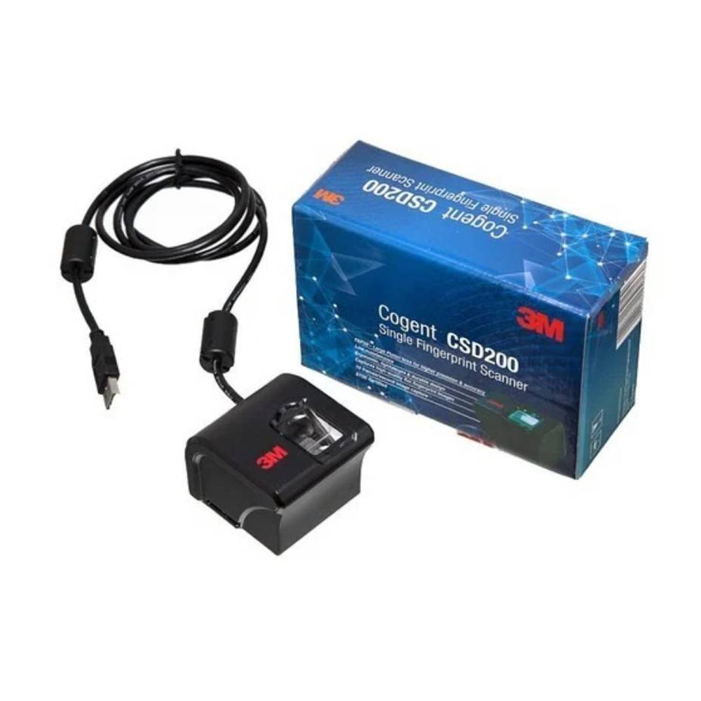 3M Cogent CSD 200 Biometric USB Fingerprint Scanner - Gemalto