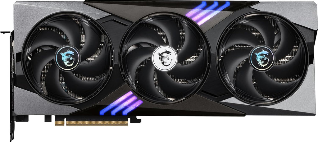 MSI GeForce RTX 5080 16G Gaming Trio OC GDDR7 Graphics Card - front view