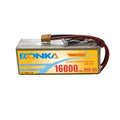 22.2v 16000mah 25/50C 6S1P Bonka Lipo Battery Pack