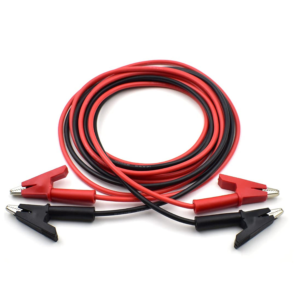 Alligator Clip Wires with Crocodile Clips/Alligator (Clips Pack of 2)