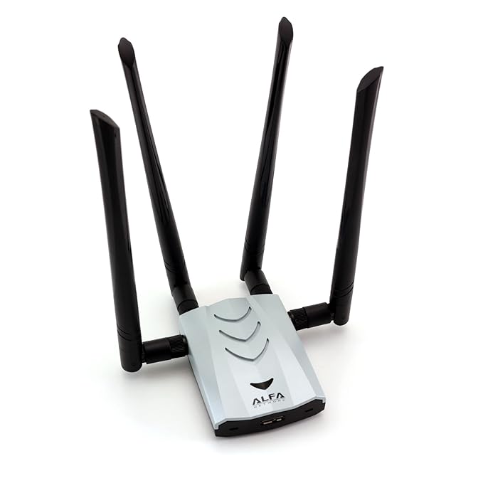 ALFA AC1900 WiFi Adapter - 1900 Mbps 802.11ac Long-Range Dual Band USB 3.0 Wi-Fi Network Adapter