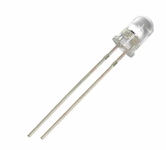 TES 5mm DIP LED White