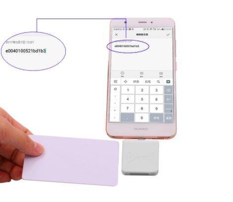 125KHz Android Phone MicroUSB RFID Reader