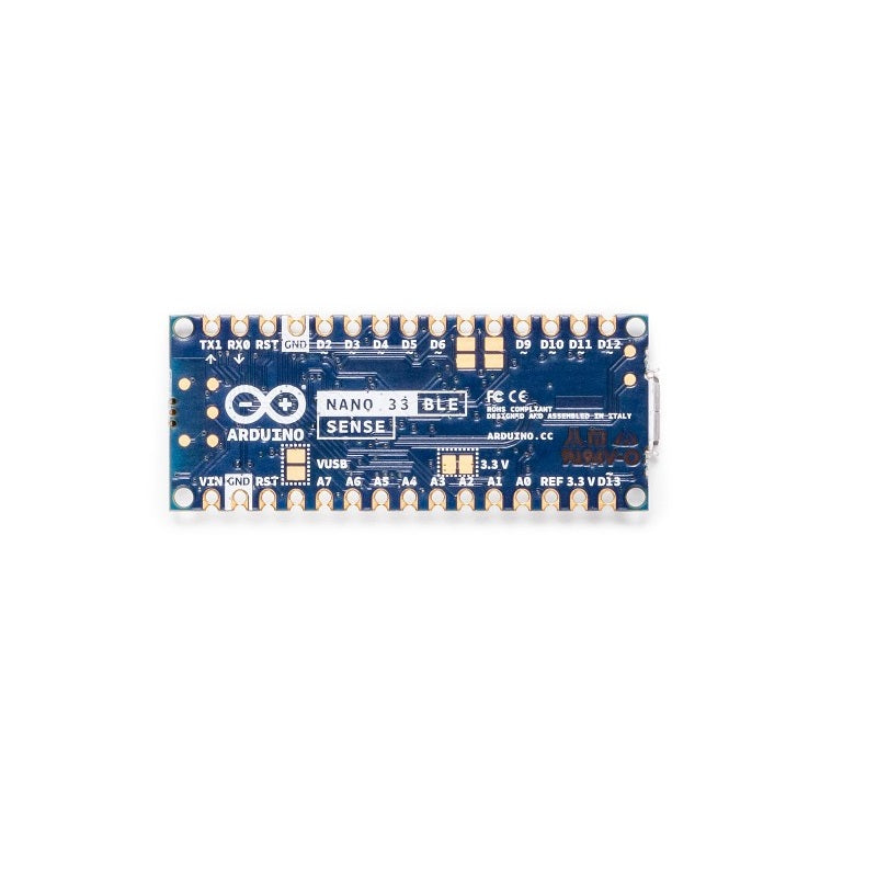 Arduino Nano BLE Sense (Rev-2) with Headers