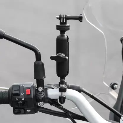 Hybrid Motors Bendable Neck Jaw Clamp Camera Mount  (Black)