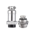 14 Pin GX20 Male Female Panel Mount Aviation Connector Plug