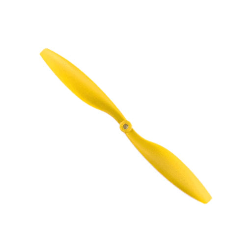 1 Pair Quadcopter 1045 Carbon Fiber CW CCW Yellow Propeller