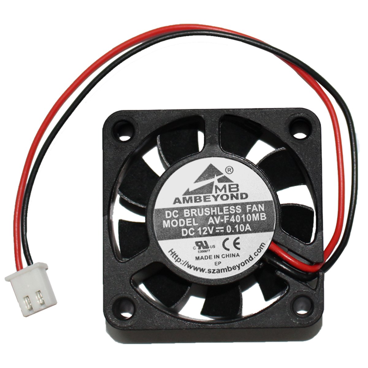 3D Printer Cooling fan 4010 with 2Pin Dupont Wire Cooler 30cm Wire DC 12V