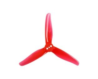 Foxeer DalProp Cyclone Triblade T3018 Propeller 4 Pair CW+CCW-Crystal Red