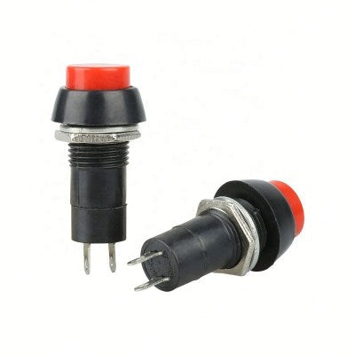 3A 250V Red Push Button ON/OFF Type (1 pcs)