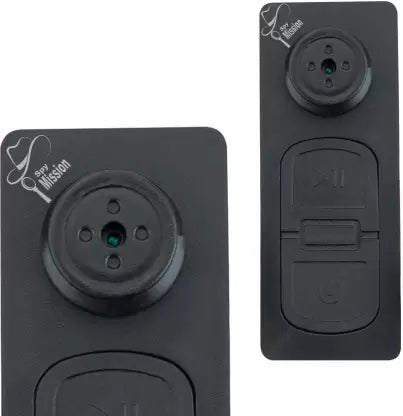 IC PLUS 6 Hd Mini DVR Camera Support Microsd Card(not Include Memory Card) Security Camera Sports and Action Camera  (Black, 1080 MP)