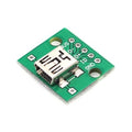 Mini Usb Turn Dip Female Mini Usb Type B Female Smd Dip Switch Adapter Plate Welded