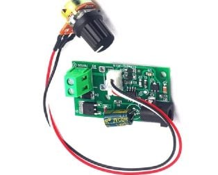 CCMmini Micro PWM DC Motor Speed Controller 6V 12V 24V Universal 3A Small Speed Control Board