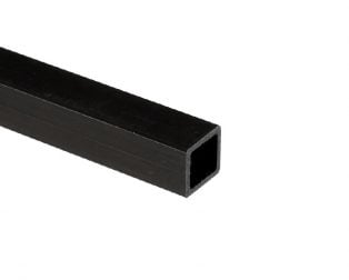 Pultruded Square Inner round Carbon Fiber Hollow Tube 10*10mm(OD) * 8.5mm(ID) * 1000mm(L)