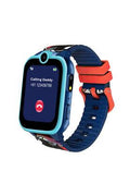 SPIKY Unisex Spiky Blue Dial Silicone Smartwatch with Dual Camera